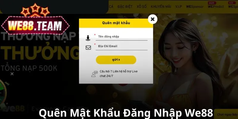 Cách khắc phục sự cố đăng nhập We88 bị lỗi Cách khắc phục sự cố đăng nhập We88 bị lỗi
