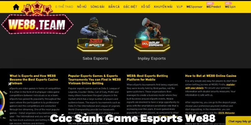 Review các sảnh game Esports tại hệ thống cá cược này Review các sảnh game Esports tại hệ thống cá cược này