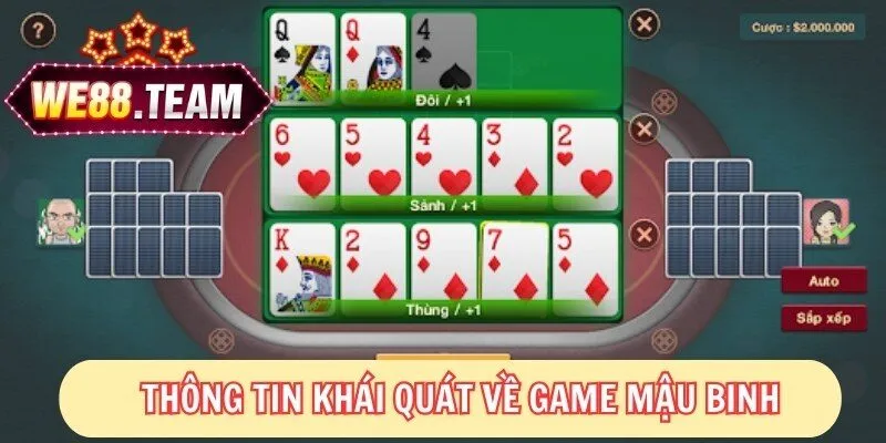 Thông tin khái quát về game đổi thưởng mậu binh